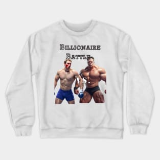 Musk vs. Zuck - MUSCLE TITANS Crewneck Sweatshirt